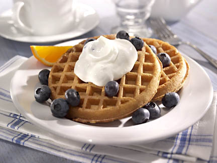 waffles - food photography