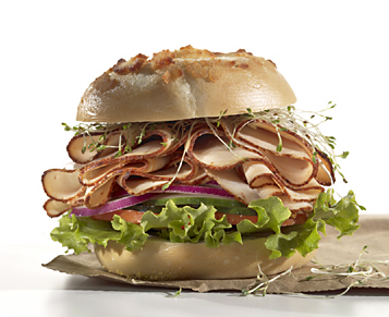 turkey sandwich - food photography