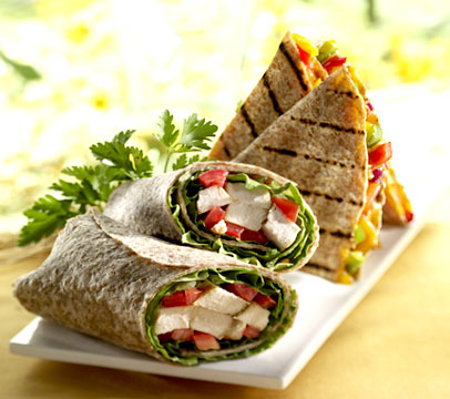 food photography - wraps